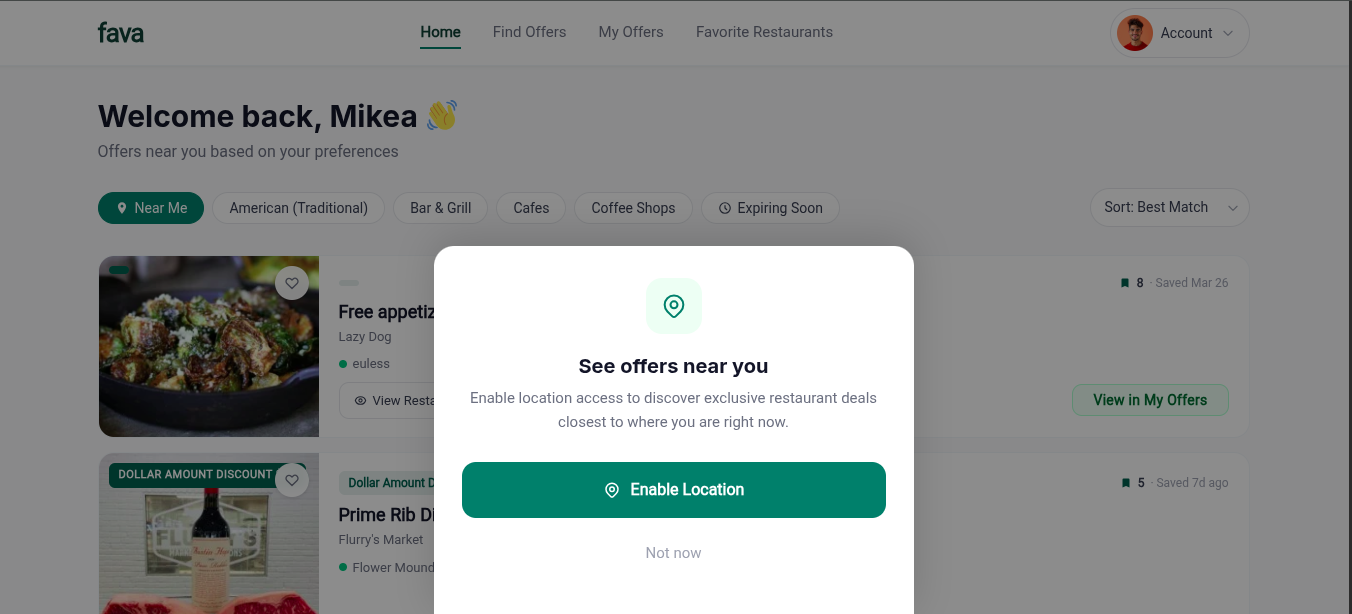 JoinFava Resturant — screenshot 12