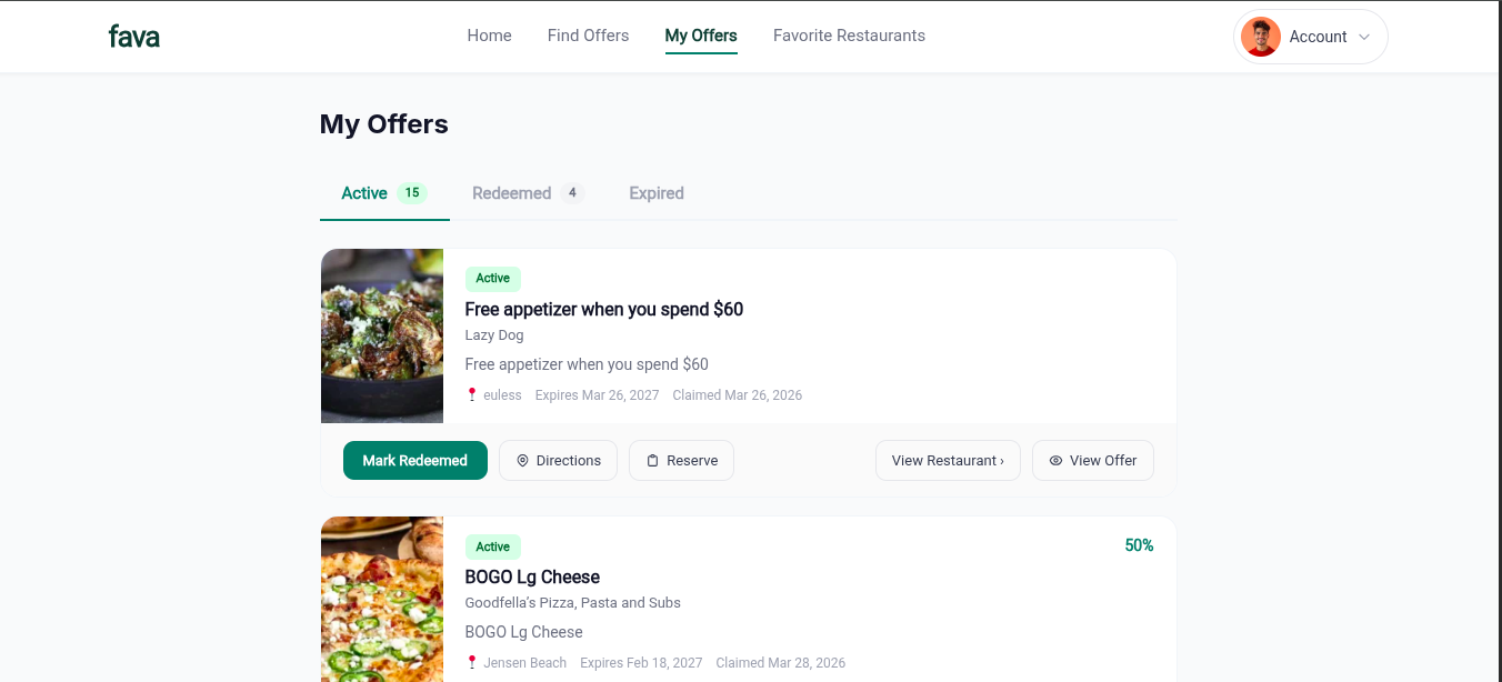 JoinFava Resturant — screenshot 9